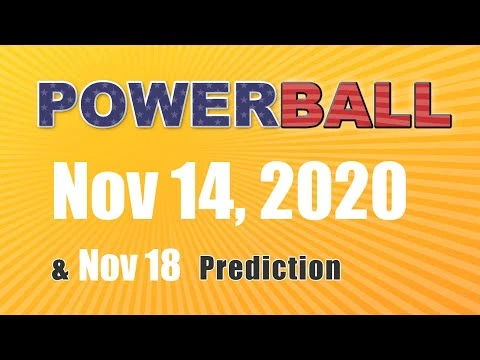 Winning numbers prediction for 2020-11-18|U.S. Powerball