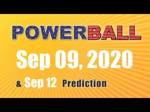 Winning numbers prediction for 2020-09-12|U.S. Powerball