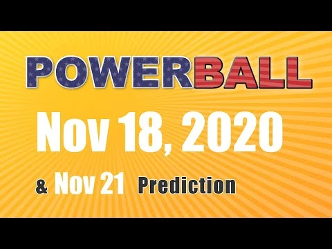 Winning numbers prediction for 2020-11-21|U.S. Powerball